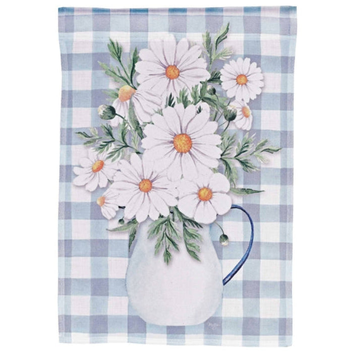 Daisy Pitcher Garden Flag