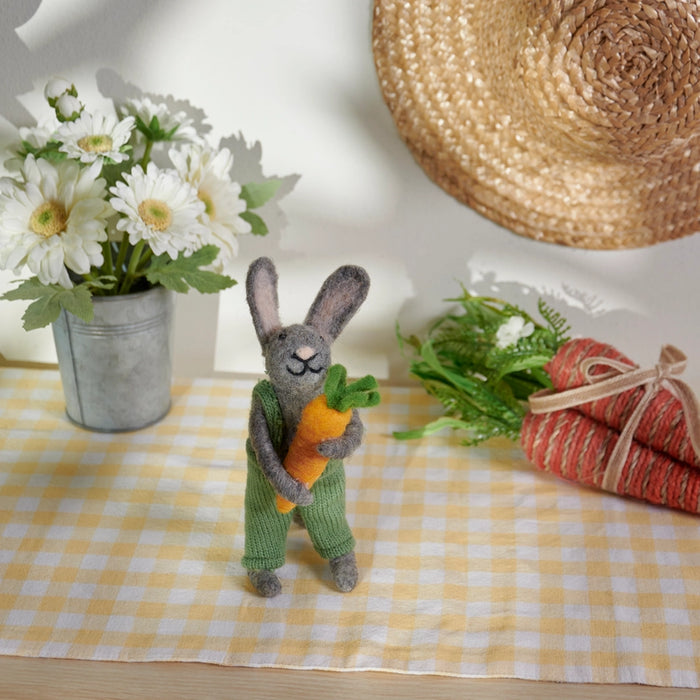 Garden Rabbit Critter Ornament