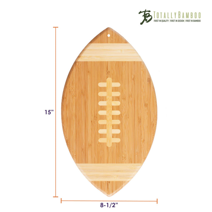 Football Shaped Cutting Board & Serving Tray