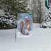 Winter Squirrel Garden Flag