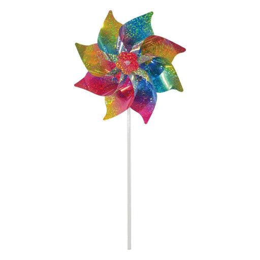 Rainbow Whirl Mylar Pinwheel