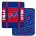Buffalo Bills Reverse Block Cozy Blanket