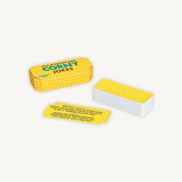 100 Corny Jokes Card Tin