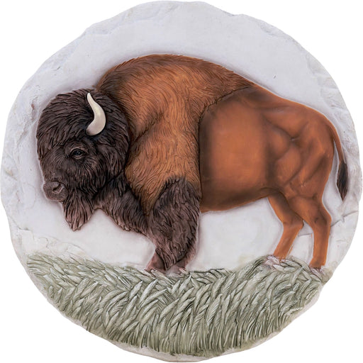 Wild Buffalo Stepping Stone/Wall Decor