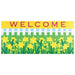 Welcome Daffodils Mini Switch Doormat Insert