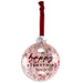 Psalm 103:5 Handblown Glass Ornament