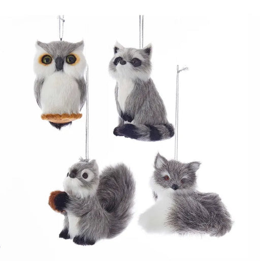 Furry Animal Plastic Ornament - assorted styles sold separately