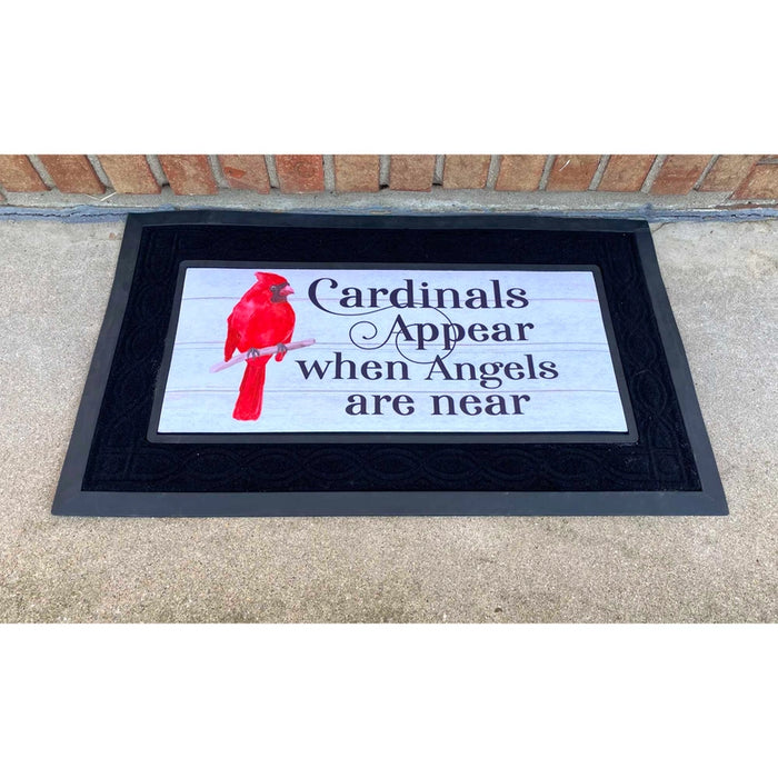 Cardinals Appear Mini Switch Doormat Insert