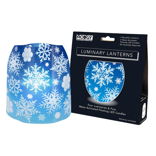 Let it Snow Expandable Luminary Lanterns