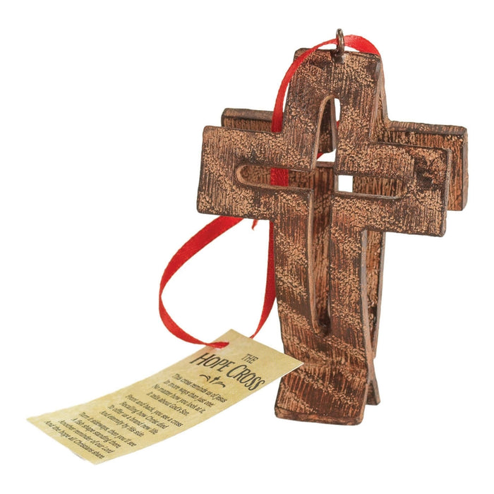 The Hope Cross Resin Ornament