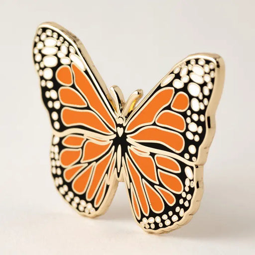 Monarch Butterfly Enamel Lapel Pin