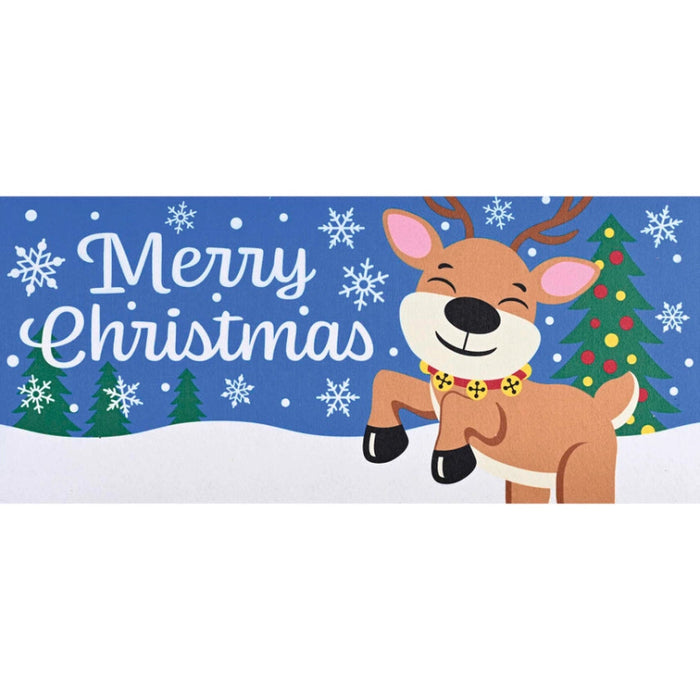 Reindeer Merry Christmas Mini Switch Doormat Insert