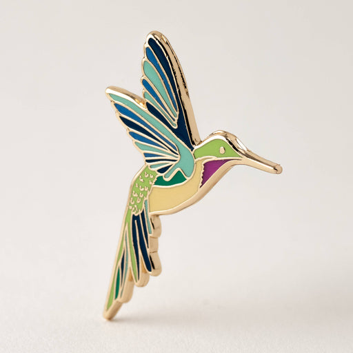 Hummingbird Enamel Lapel Pin