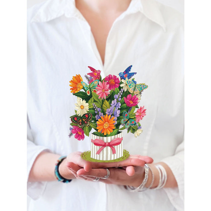 Mini Enchanted Garden Pop-Up Bouquet w/ Note Card
