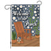 Welcome to Our Porch Garden Flag