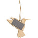 Hummingbird Landscape 3D Magnetic Ornament