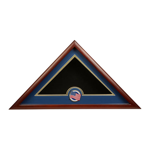 American Flag Medal Burial Flag Display Case