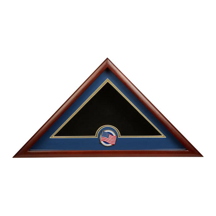 American Flag Medal Burial Flag Display Case