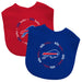 Buffalo Bills Baby Bibs - 2 Pack