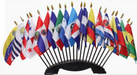 20 Hole Plastic Base for 4x6" Stick Flags