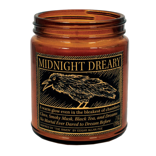 Midnight Dreary Scented Jar Candle