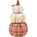 Fall Patterns Plush Pumpkin Stack