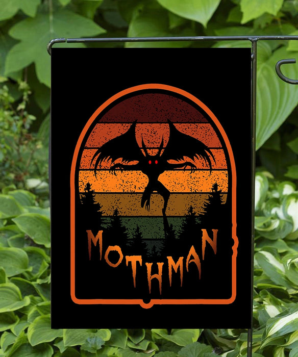 Mothman Garden Flag