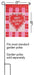 Patchwork Valentine Applique Garden Flag