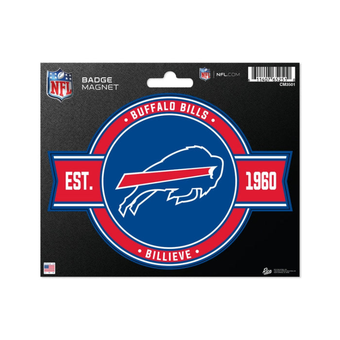 Buffalo Bills Car Badge Magnet