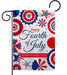 July 4th Americana Garden Flag