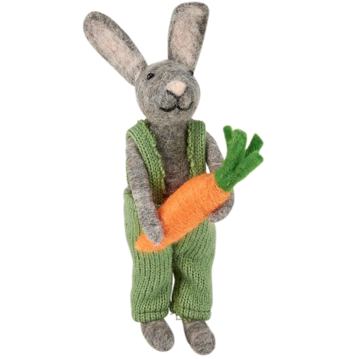 Garden Rabbit Critter Ornament