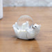 Mini Polar Bear and Cub Snow Globe