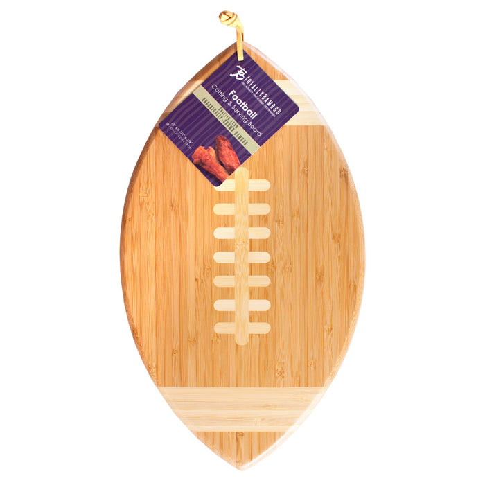 Football Shaped Cutting Board & Serving Tray