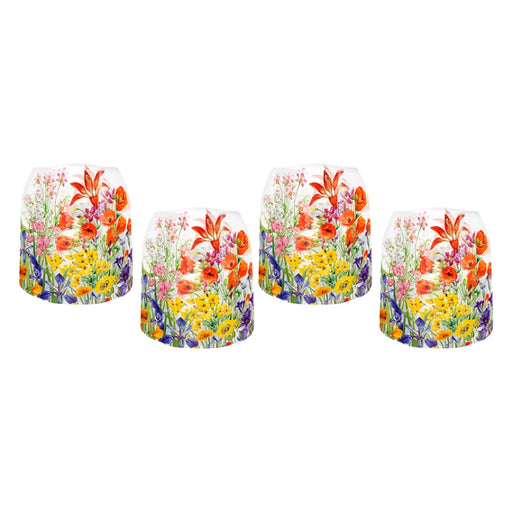 Watercolor Botanicals Expandable Luminary Lanterns