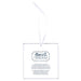 Tis the Season Glass Panel Ornament