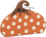Dot Pumpkin Chunky Shelf Sitter