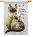Happy Mother's Day Kitties Banner Flag