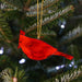 Fire Bird Glass Ornament
