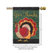 Give Thanks Turkey Banner Flag
