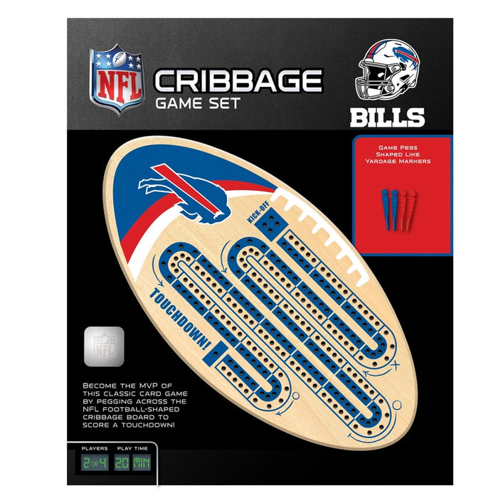Buffalo Bills Cribbage Board Without Cards