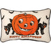 Happy Halloween Cat Vintage Pillow