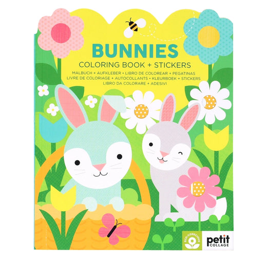Bunnies Coloring Book w/ Stickers