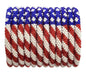 Roll-On® Beaded Bracelet - Stars and Stripes