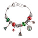 The Christmas Tree Silver Plated Bracelet