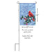 Cardinal Winter Wonderland Garden Flag