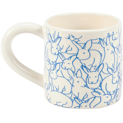 20 oz. Rabbit Pattern Ceramic Mug