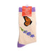 Monarch Butterfly & Honey Bees Women's Crew Socks