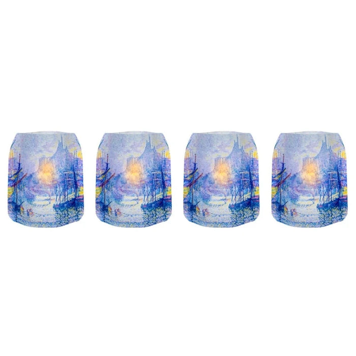 Paul Signac Notre Dame Expandable Luminary Lanterns