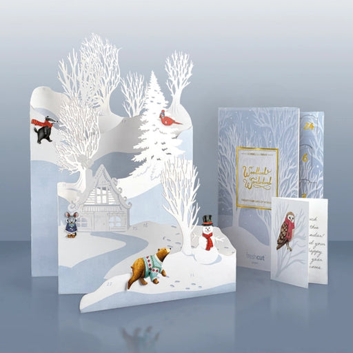 Woodland Wonderland Advent Calendar w/ Note Card