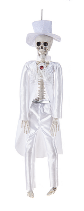 Groom Costume Skeleton Ornament